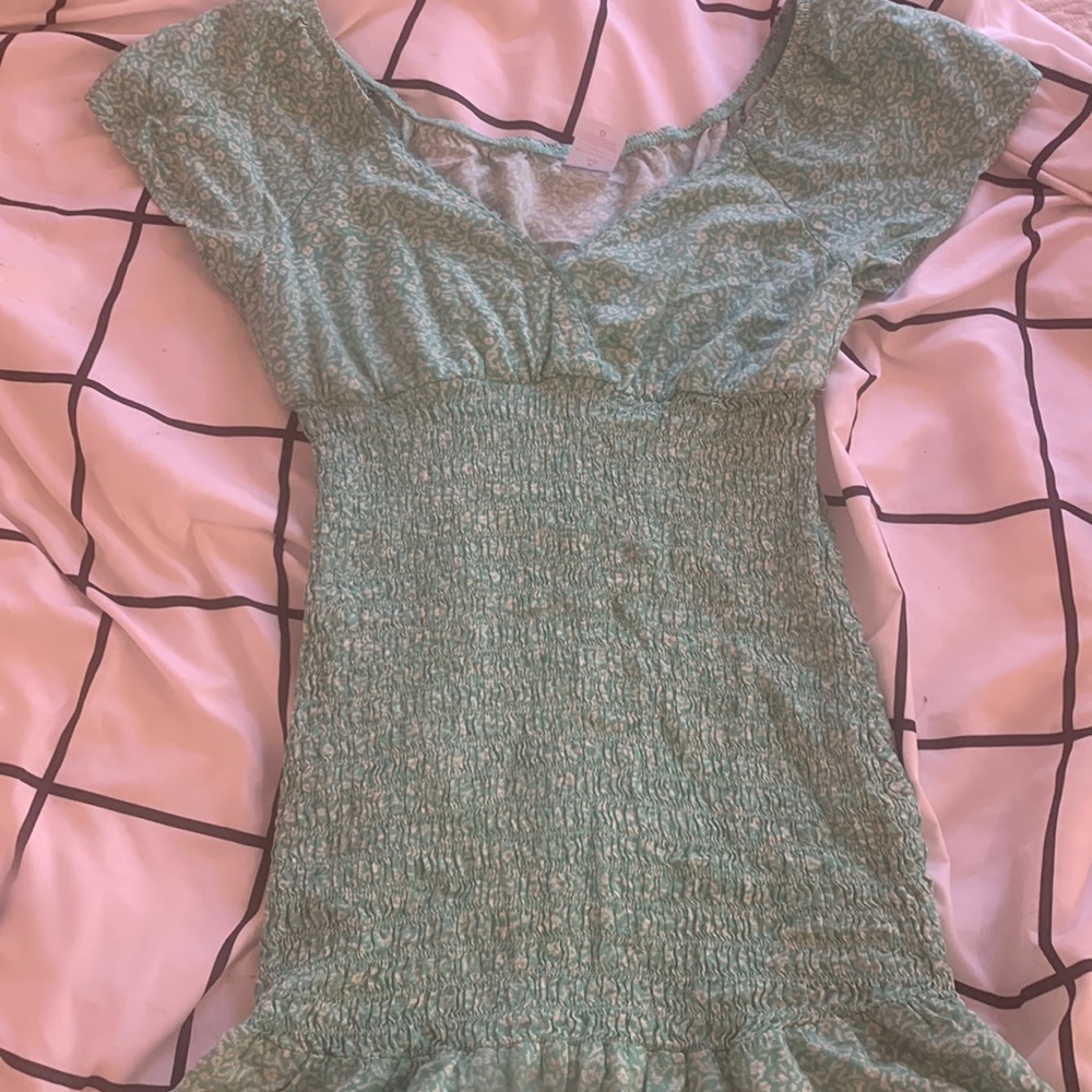 Cute teal summer/spring dress